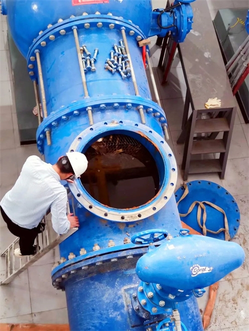 管路“洗肺”原水运营公司倾力打造管道清理“高分”样板！(图1)