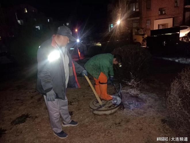 安达公司：疏通下水道及时解民忧(图1)