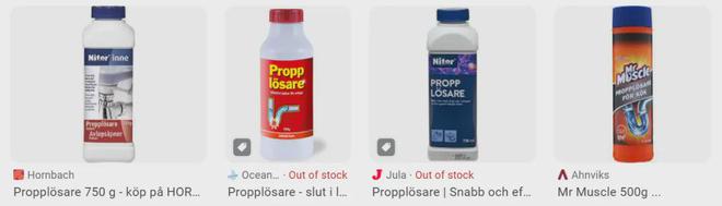 注意!瑞典购买下水道疏通剂要求有许可证了!(图1)