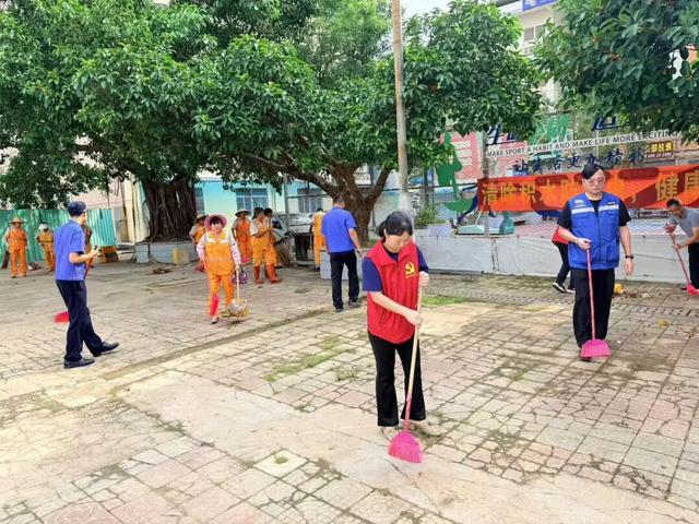 全域文明迎全运｜绘就节日洁净画卷！东莞各地开展爱国卫生统一行动(图10)