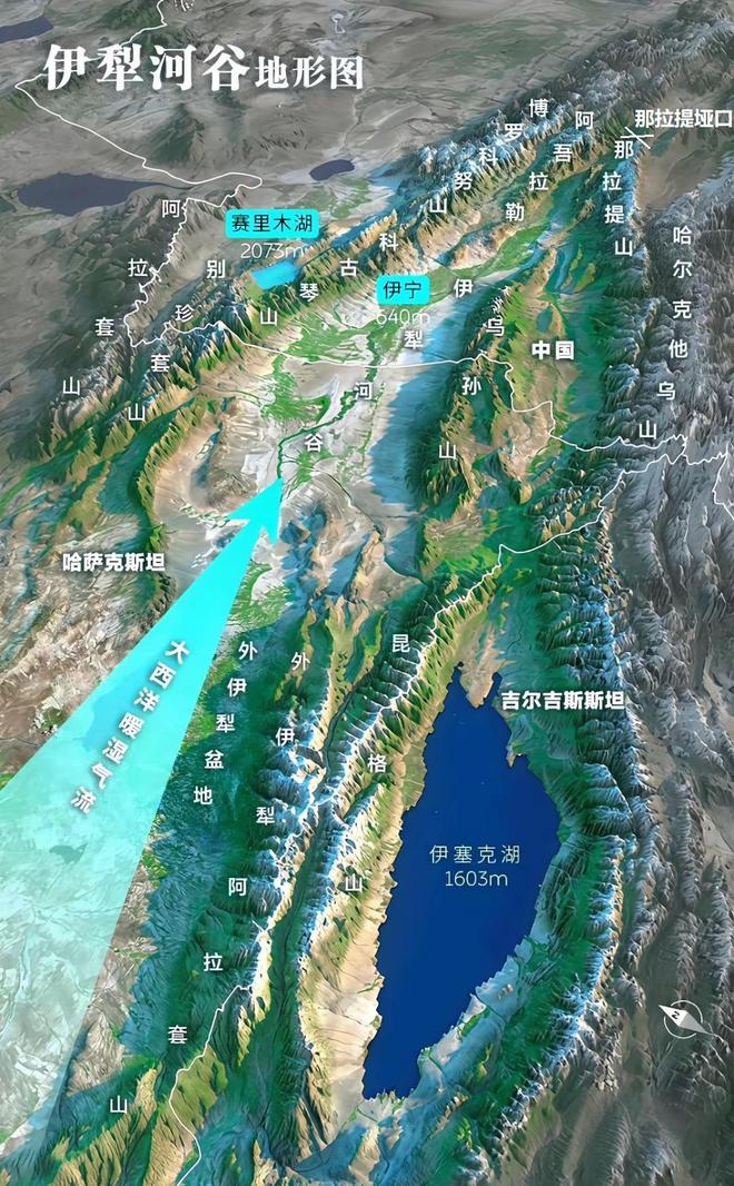 Kaiyun（中国体育）：能否打通伊犁河谷东部的那拉提垭口从而为塔里木盆地输送水源？(图8)