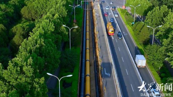 Kaiyun体育网站：打通1根管道关停54台锅炉！我国最长“超级暖气管”贯通(图1)