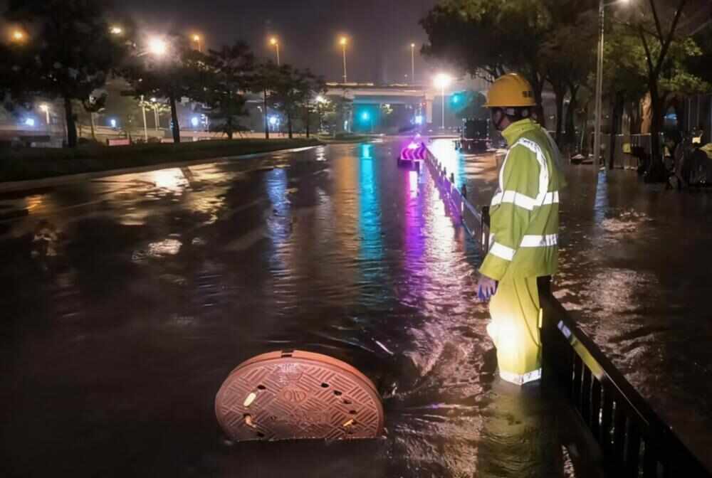 护航全运、情暖民心广州排水公司为奥体南路疏通“血管”(图1)