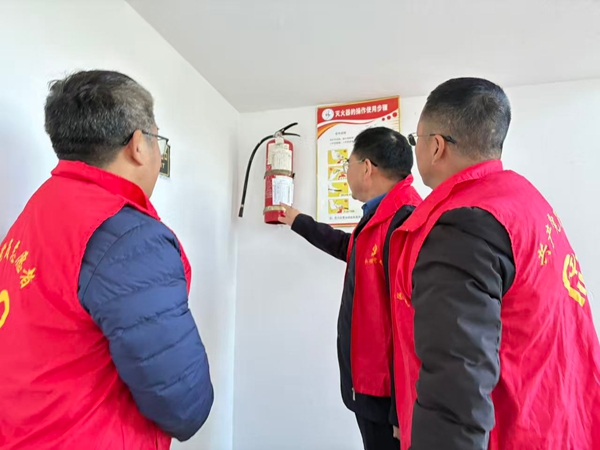 宿松县九成学校开展消防安全隐患排查志愿服务活动(图1)