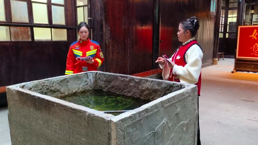 千年古商城解锁消防安全“密码”(图1)