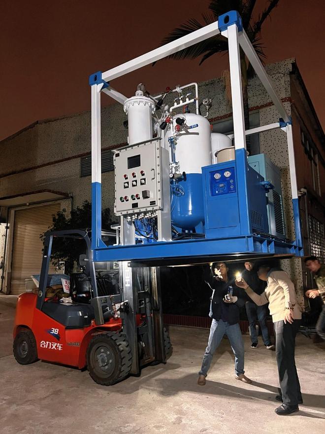 船用制氮机厂家萨尼艾:集装箱式智能方案引导海洋气体供应革新(图2)